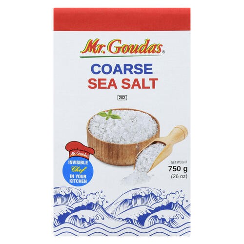 Mr. Goudas Coarse Sea Salt 750 g