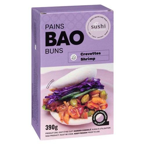 Sushi à la Maison Frozen Bao Buns Shrimp 390 g