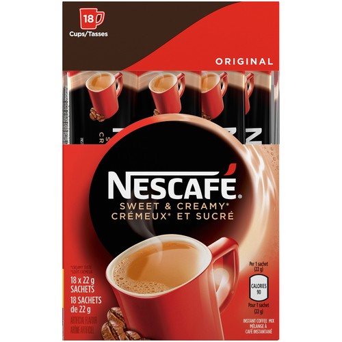 Nescafé Instant Coffee Sweet & Creamy 18 x 22 g 