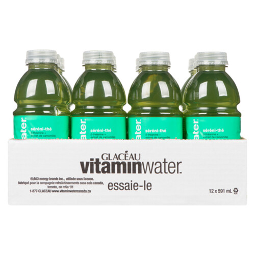 Glaceau Vitaminwater Packaged Water Serenit-E 12 x 591 ml (bottles)