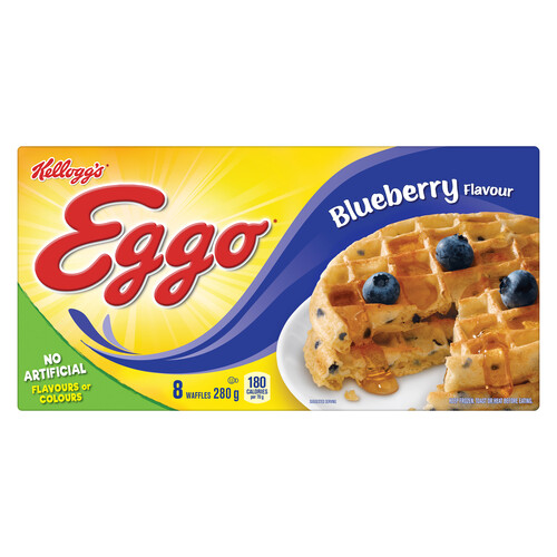 Kellogg's Eggo Frozen Waffles Blueberry 280 g