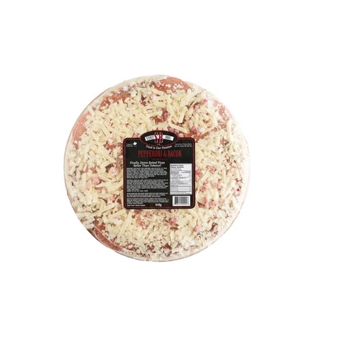 Spenst Frozen Pepperoni Bacon Pizza 12 Inches 649 g