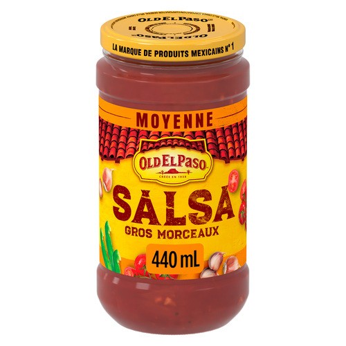 Old El Paso Salsa Thick & Chunky Medium 440 ml