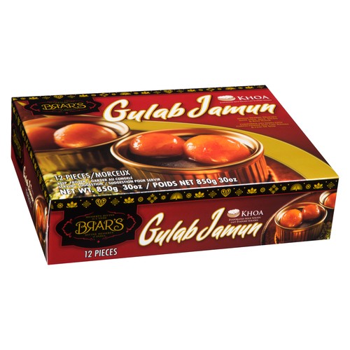 Brar's Gulab Jamun 850 g (frozen)