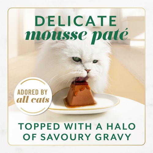 Fancy Feast Gems Wet Cat Food Mousse Paté With Chicken 2 x 57 g