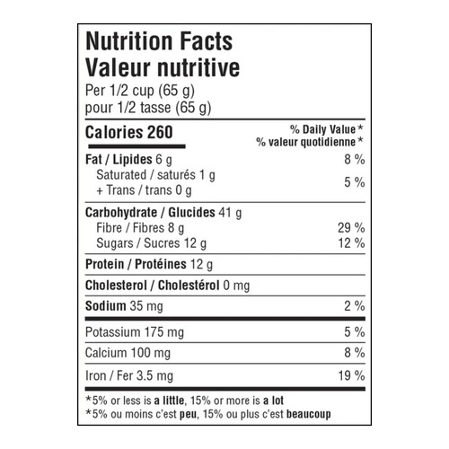 Prana Chia Oats Overnight Blueberry Muffin 260 g