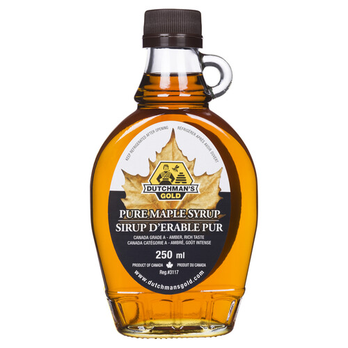 Dutchman's Gold Maple Syrup Pure 250 ml