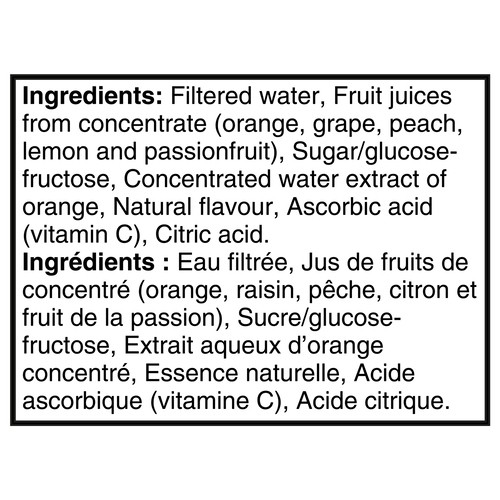 Five Alive Juice Passionate Peach Citrus 1 L  (carton)