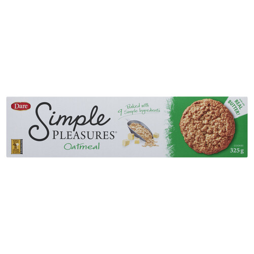 Dare Simple Pleasures Cookies Oatmeal 325 g