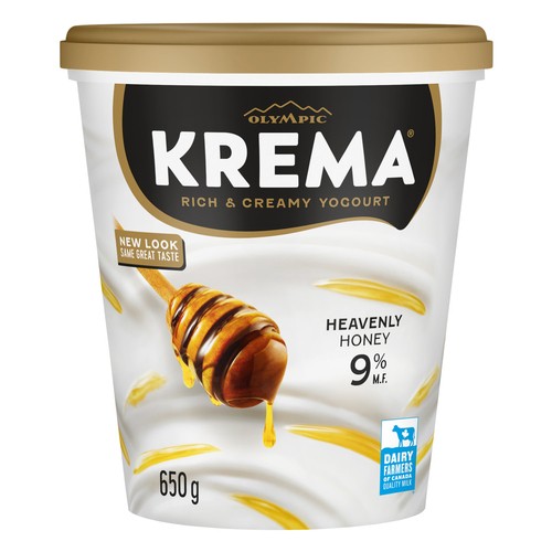 Olympic Krema 9% Yogurt Honey 650 g