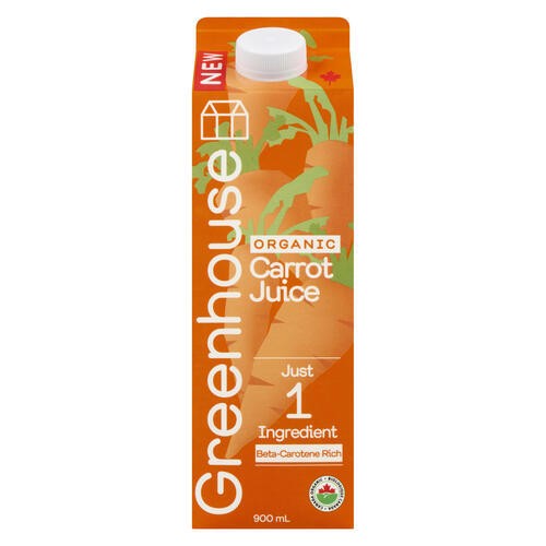 Greenhouse Organic Juice Carrot 900 ml
