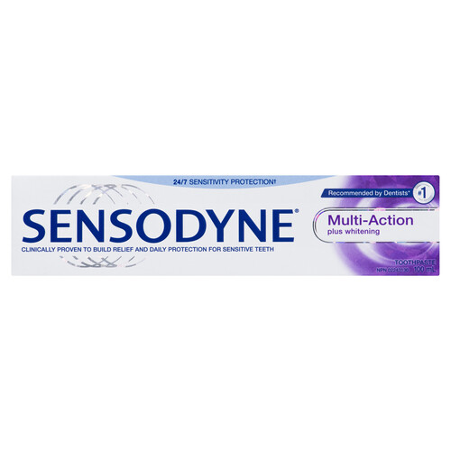 Sensodyne Multi Action Plus Whitening Toothpaste 100 ml
