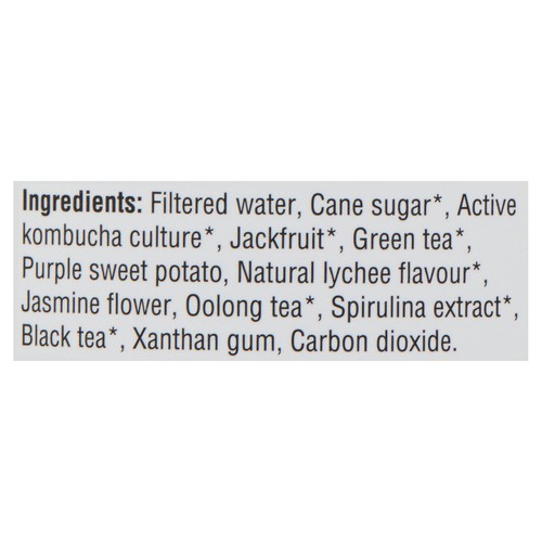 Rise Organic Kombucha Lychee & Jasmine 414 ml (bottle)