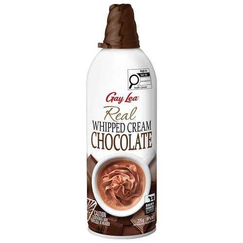 Gay Lea Whipped Cream Chocolate 225 g