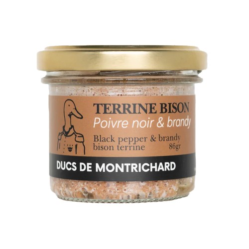Ducs de Montrichard Terrine Bison Brandy Pepper 86 g