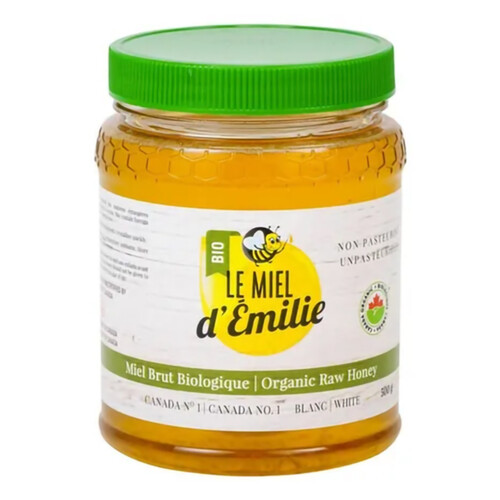 Le Miel D'Emilie Organic Raw Honey 500 g