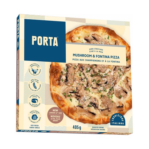Porta Frozen Pizza Mushroom & Fontina 405 g