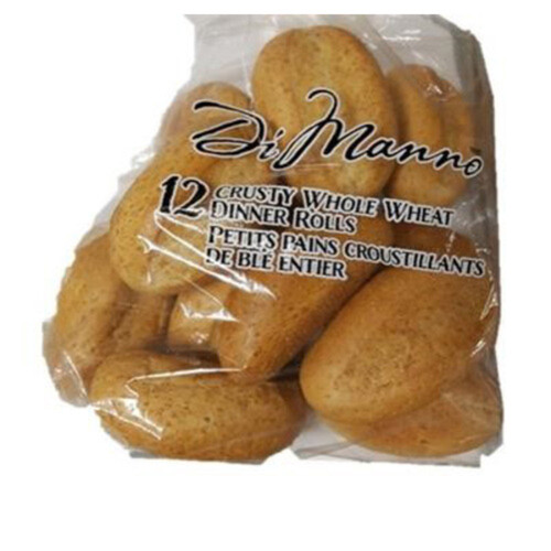 Villa Di Manno Dinner Rolls Whole Wheat Crusty 660 g