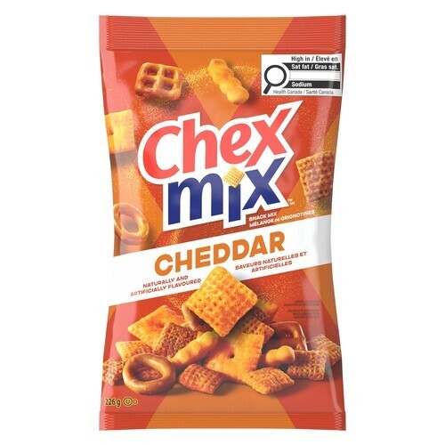 Chex Mix Savoury Snack Mix Cheddar 226 g