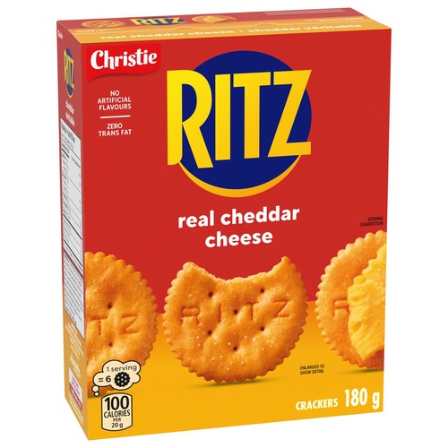 Ritz Real Crackers Cheddar Cheese 180 g