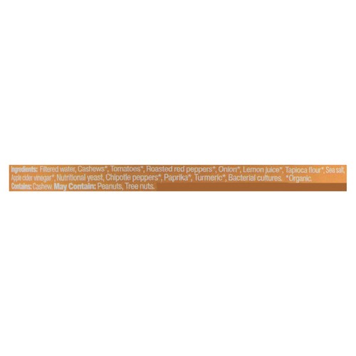 Nuts for Cheese Creamy Cashew Dip Chipotle Queso Style 210 g