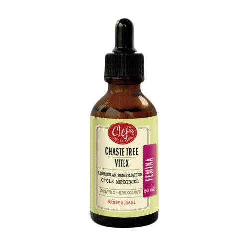 Clef des Champs Organic Tincture Chaste Tree Irregular Menstruation 50 ml
