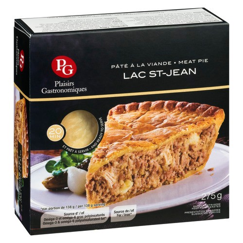 Plaisirs Gastronomiques Meat Pie Lac St-Jean 275 g