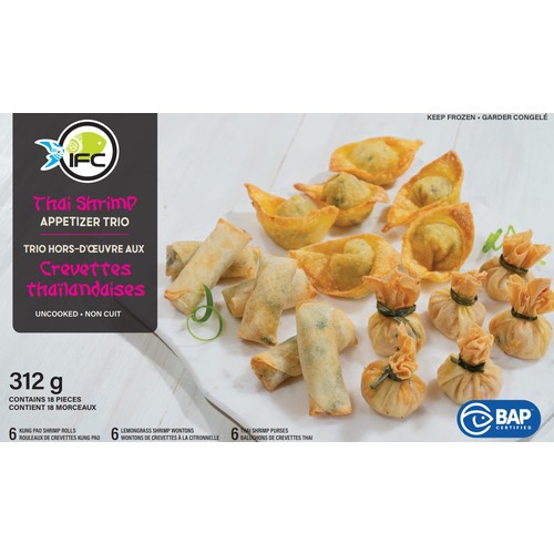 IFC Frozen Appetizer Trio Seafood 312 g