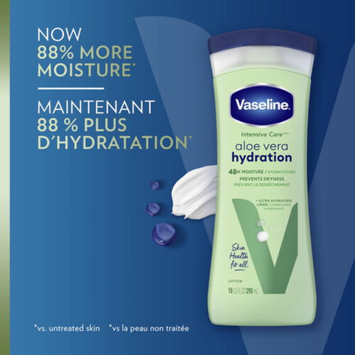 Vaseline Intensive Care Aloe Vera Hydration Body Lotion 295 ml