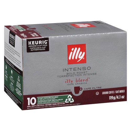 Illy Coffee Intenso K- Cups 10 EA