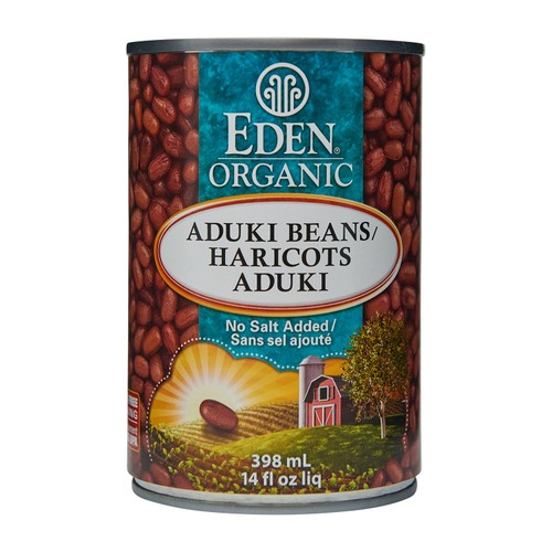 Eden Organic Aduki Beans No Salt Added 398 ml