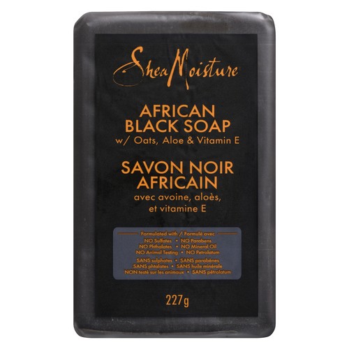 Shea Moisture Shea Butter Bar Soap African Black 227 g