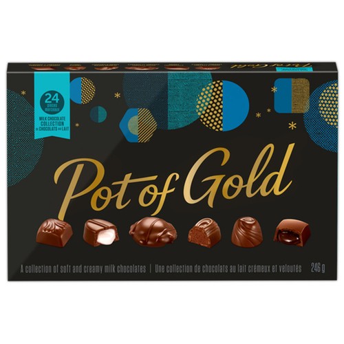 Hershey Pot of Gold Assorted Candy Dark Chocolate 245 g