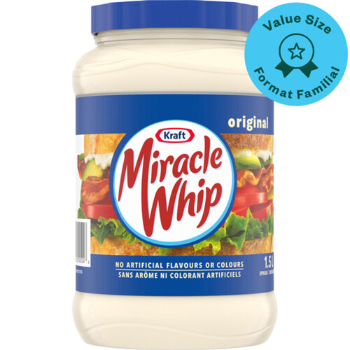 Miracle Whip Spread Original Value Size 1.5 L