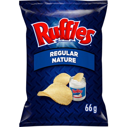 Ruffles Potato Chips Regular (small bag) 66 g