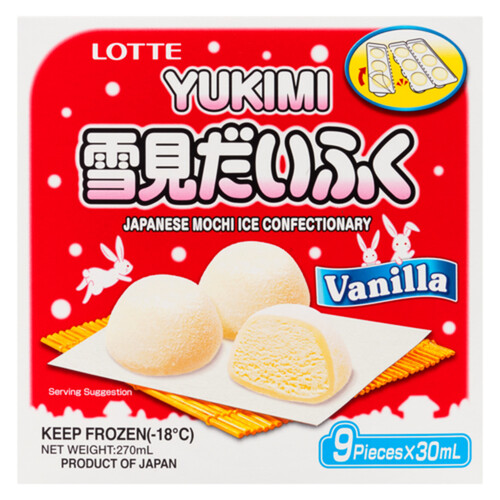 Lotte Frozen Mochi Vanilla 270 ml 