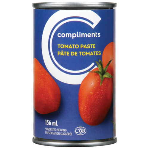 Compliments Canned Tomato Paste 156 ml