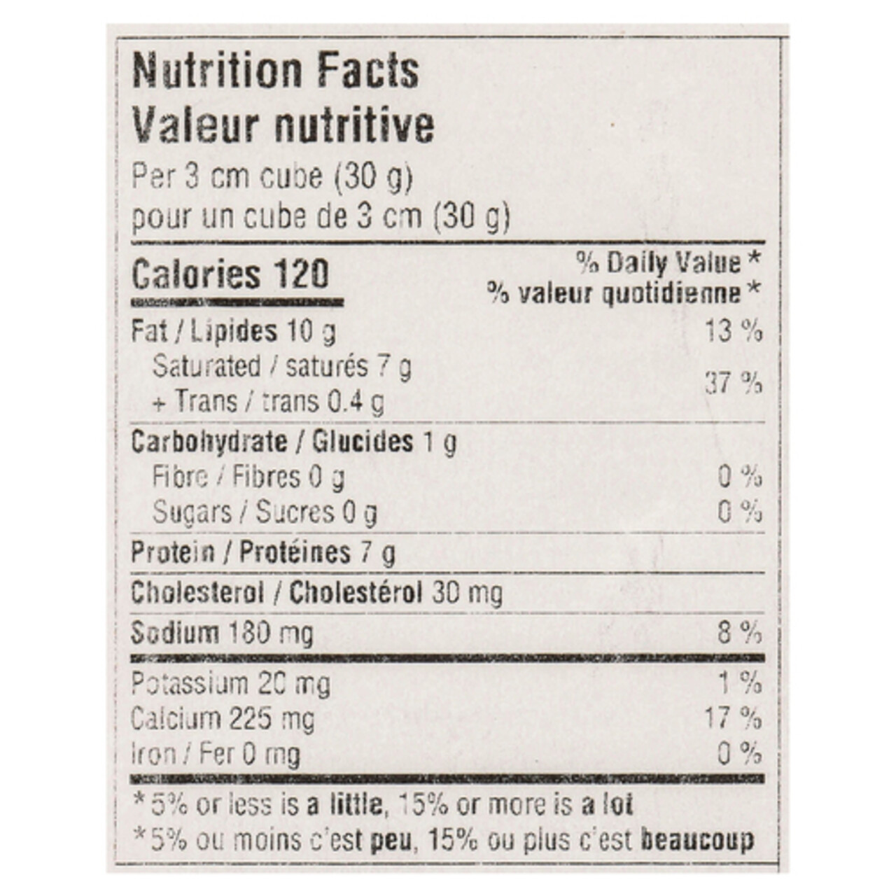 Balderson Cheese Cheddar White Extra Old 250 g Voilà Online Groceries