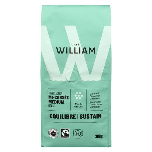 Café William Ground Coffee Sustain Medium Roast 300 g