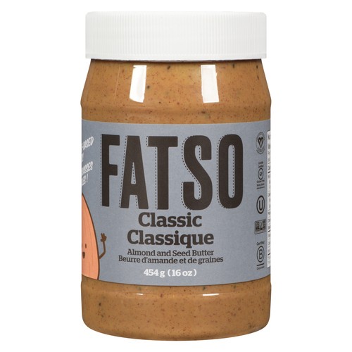 Fatso Gluten - Free Almond Seed Butter 454 g