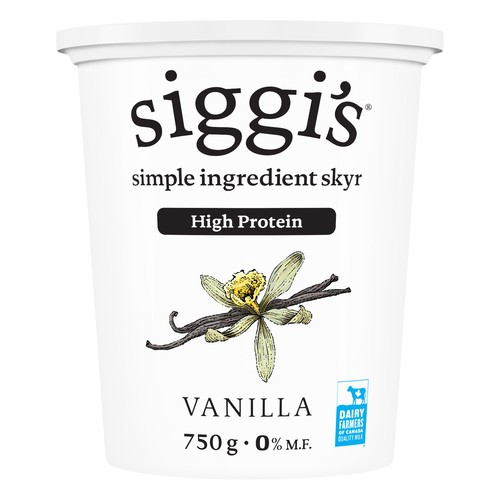 Siggi's Skyr Yogurt 0% Vanilla 750 g