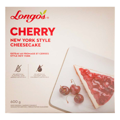 Longo's Frozen Cheesecake Cherry 600 g