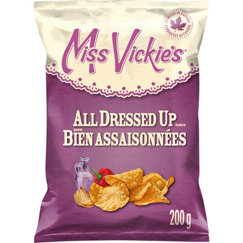 Miss Vickie's Potato Chips All Dressed Up 200 g