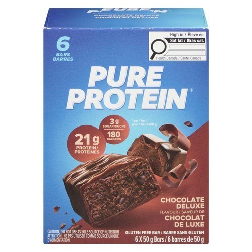 Pure Protein Bar Chocolate Deluxe Value Pack 6 x 50 g