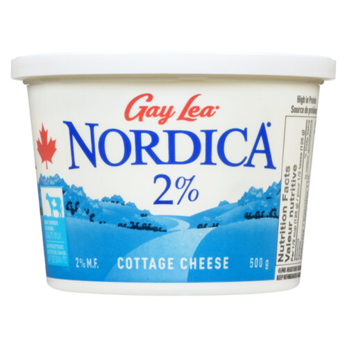 Gay Lea Nordica 2% Cottage Cheese 500 g