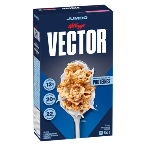 Kellogg's Vector Cereal Jumbo Value Size 850 g