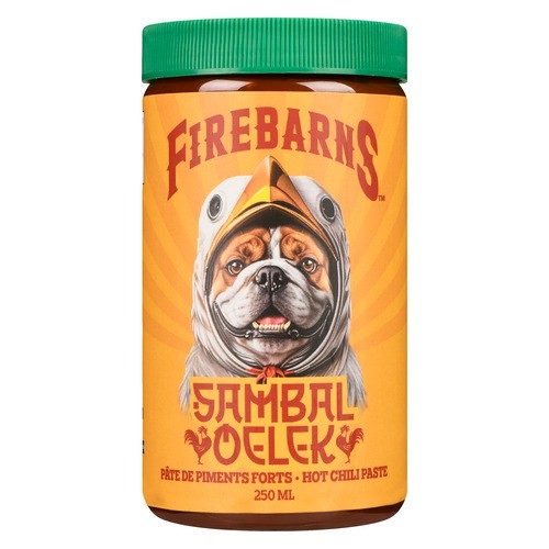 Firebarns Hot Peppers Paste Sambal Oelek 250 ml