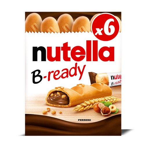 Ferrero Nutella Bars B-Ready 6 Pack 132 g