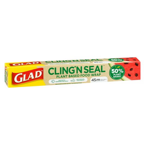 Glad Cling'n Seal Plant Based Food Wrap 1 Count