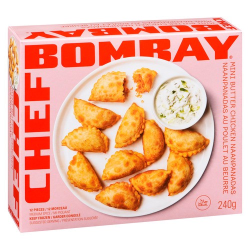 Chef Bombay Mini Butter Chicken Naan Panada 240 g